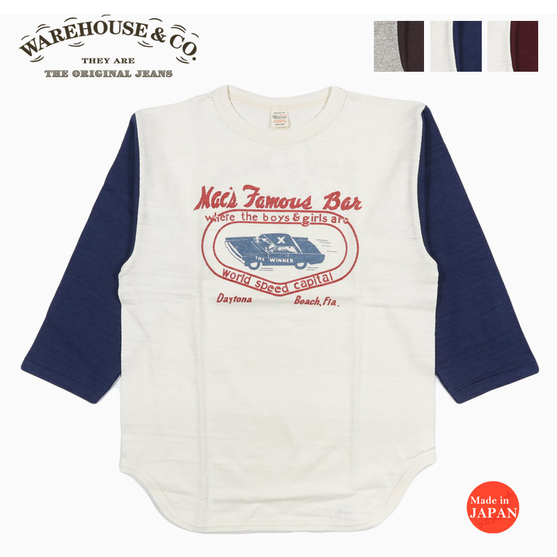 WAREHOUSE（ウエアハウス） ウェアハウス WAREHOUSE 7分袖 Tシャツ