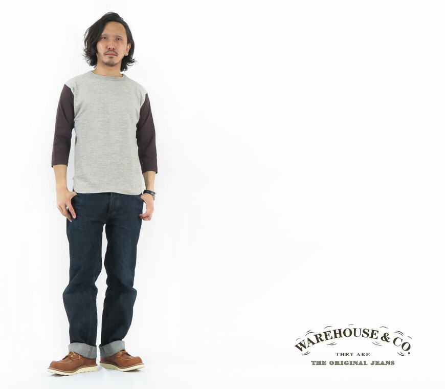WAREHOUSE（ウエアハウス） ウェアハウス WAREHOUSE 7分袖 Tシャツ