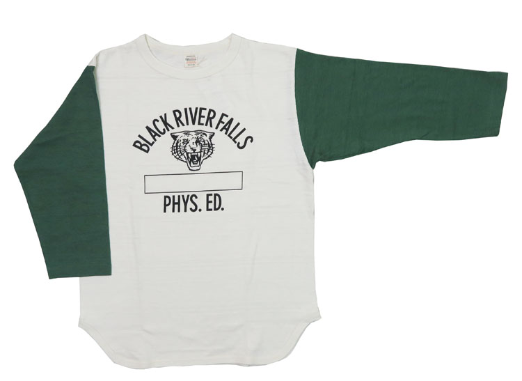 ウェアハウス WAREHOUSE 7分袖 Tシャツ ベースボール BLACK RIVER FALLS トラ WH4800 ウエアハウス｜earthmarket1｜04