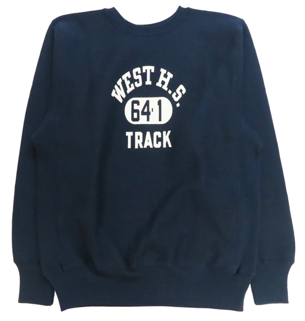 WAREHOUSE Lot 483 リバースタイプ　 クルーネック　ブラック WAREHOUSE Lot 483 リバースタイプ クルーネック ブラック WAREHOUSE