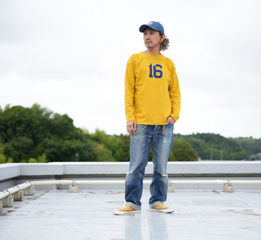 ウェアハウス WAREHOUSE 長袖 Tシャツ フットボールT 