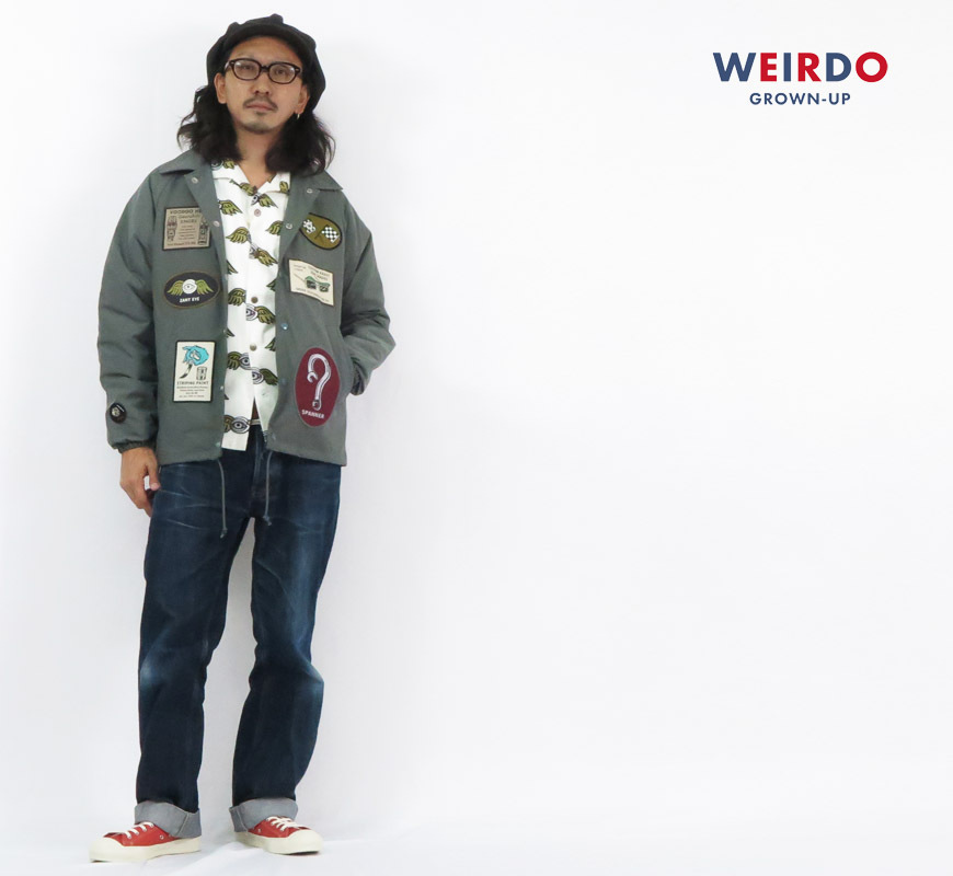 オンラインストア通販店 weirdo ウィアード ハンドペイント ジャケット