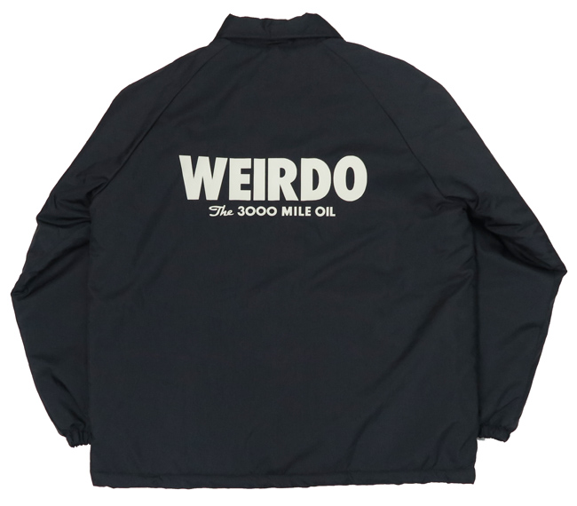 WEIRDO ウィアード ボア コーチジャケット グラッドハンド Lサイズ WEIRDO ウィアード 裏ボア コーチジャケット 3000MILE 撥水加工