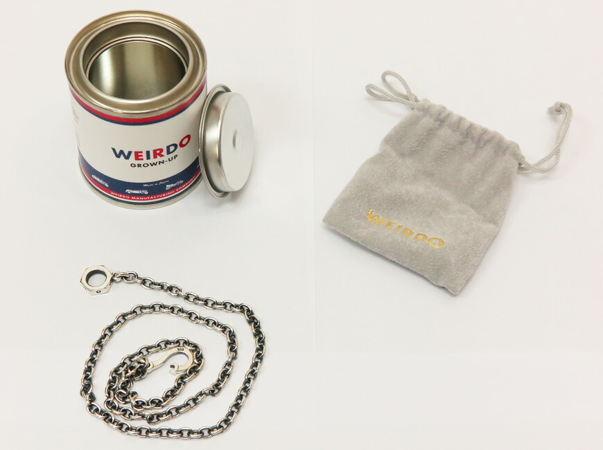 WEIRDO JEWERLY ウィアード ジュエリー NUT CHAIN シルバー925