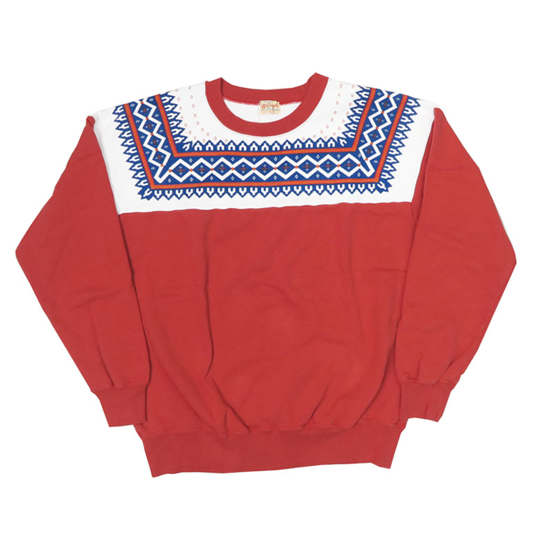 ホワイツビル　シュガーケーン　雪柄スウェット　ブラック黒　トレーナー　アメカジ ホワイツビル シュガーケーン 雪柄スウェット ブラック黒 トレーナー