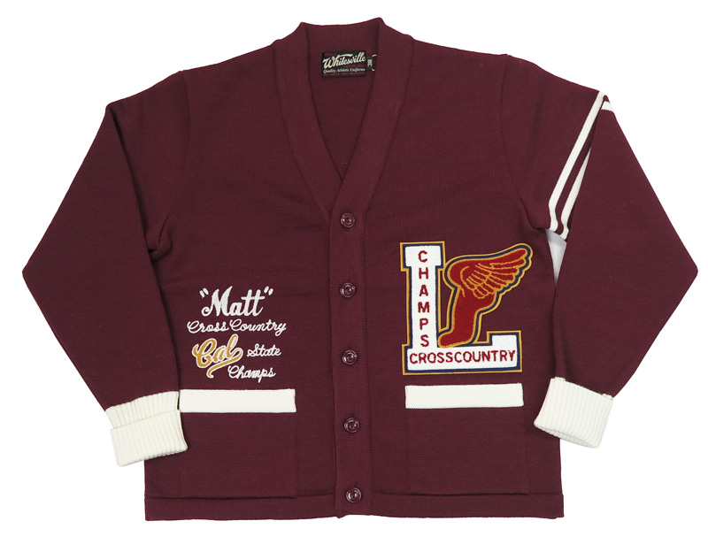 WHITESVILLE WHITES VILLE ホワイツビル レタードワッペン ウール