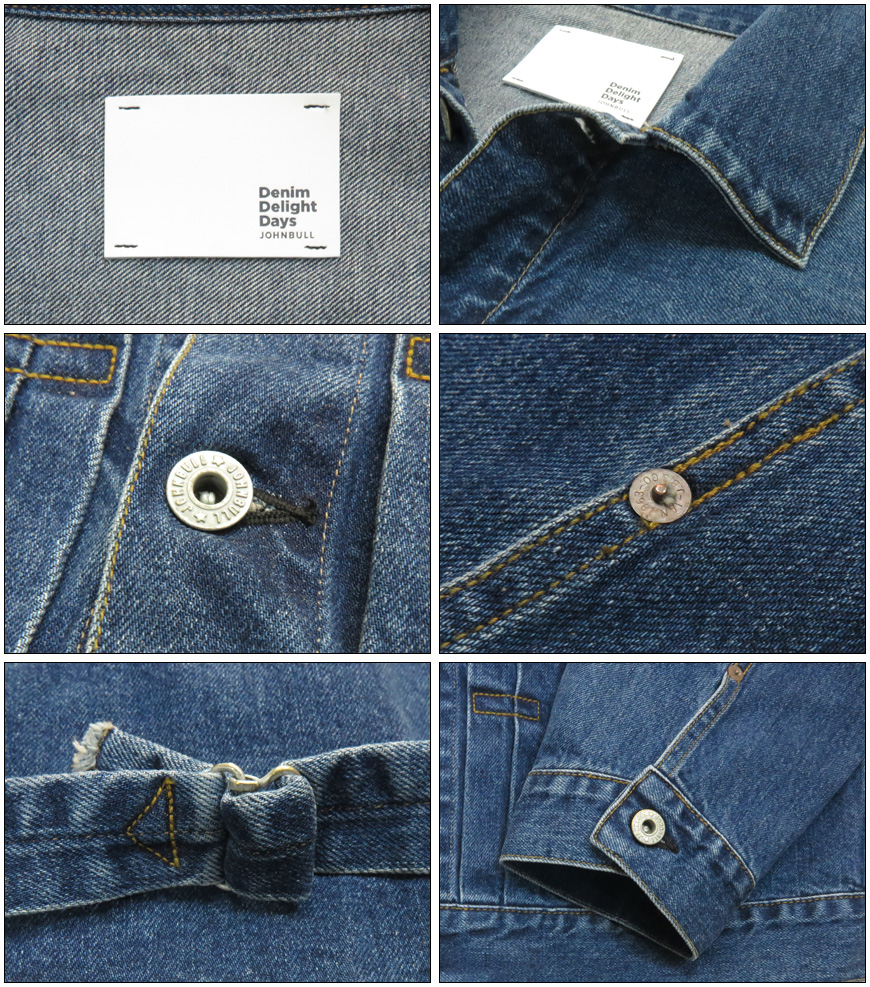 ジョンブル JOHNBULL DENIM DELIGHT 12oz デニム ジャケット 