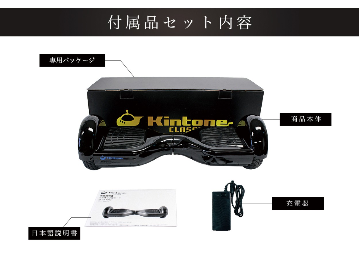 Kintone バランススクーター ミニセグウェイ クラシック 安心の6ヶ月