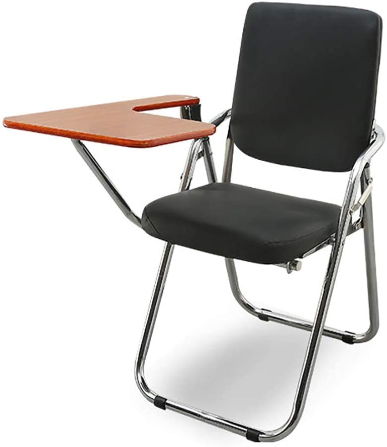 組立必要なし チェア 椅子 一体型 チェア 柔らかい テーブル 付き 一体型 チェア 折り畳み式 会議 自宅 介護 収納 簡易 クッション付き チェアブル テーブル 付｜east-st｜04