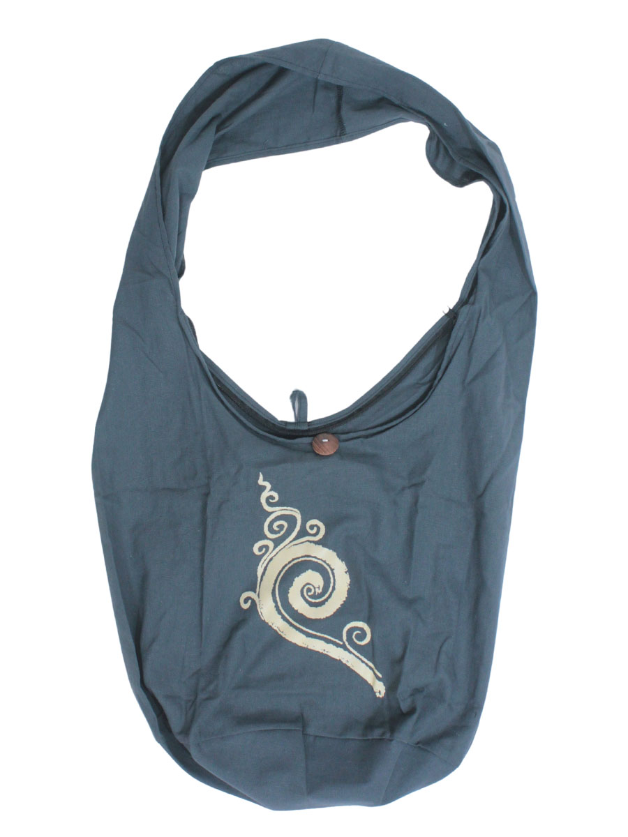 渦巻き柄 ぐるぐるペイント ショルダーバッグ レディース メンズ 斜