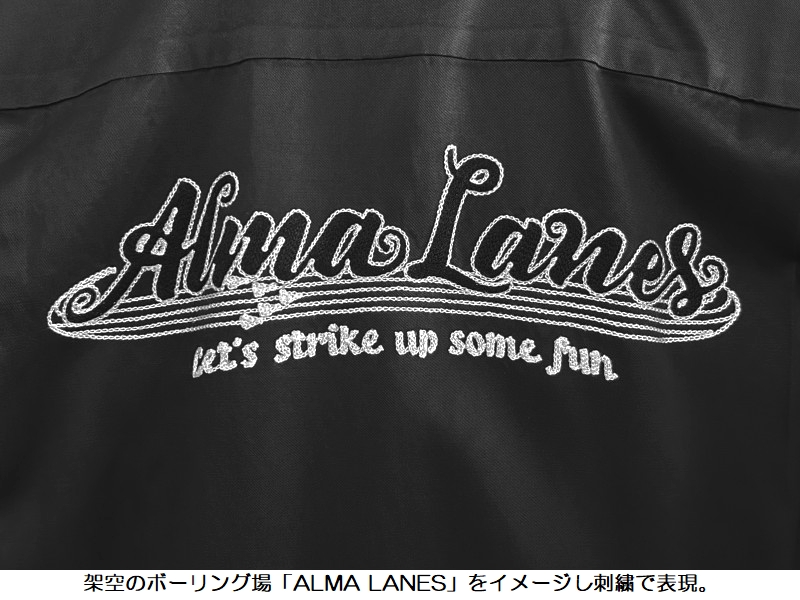 Pherrow's（フェローズ） 'ALMA LANES'ボーリングシャツ Pherrow's