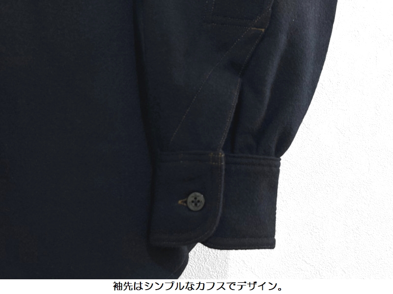 Pherrow's（フェローズ） ウールCPOシャツ Pherrow's EASY NAVY 25W-P