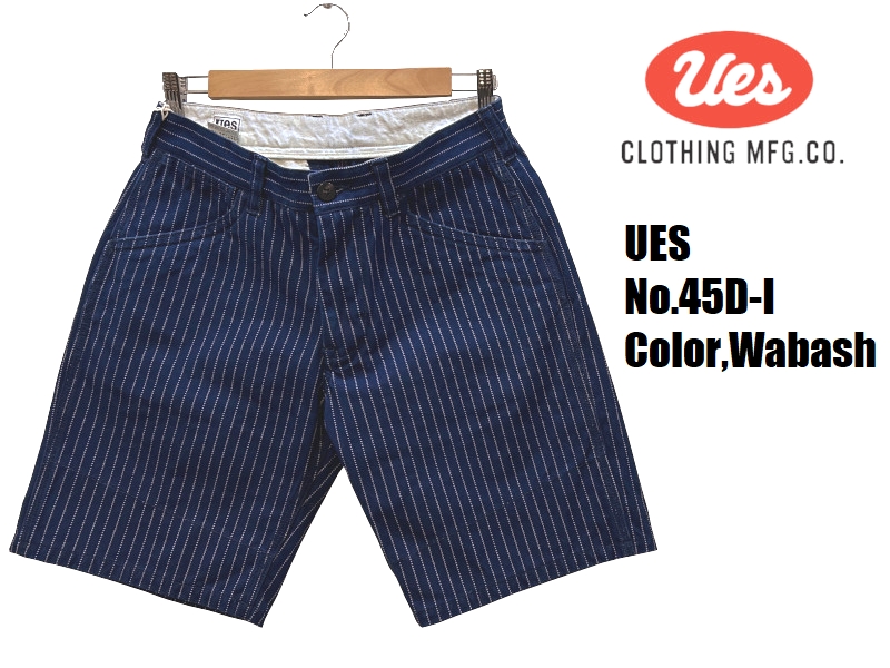 UES ウエス ウォバッシュワークコート ピンスト ネイビー NAVY 2 45d-i-wabash-1.jpg