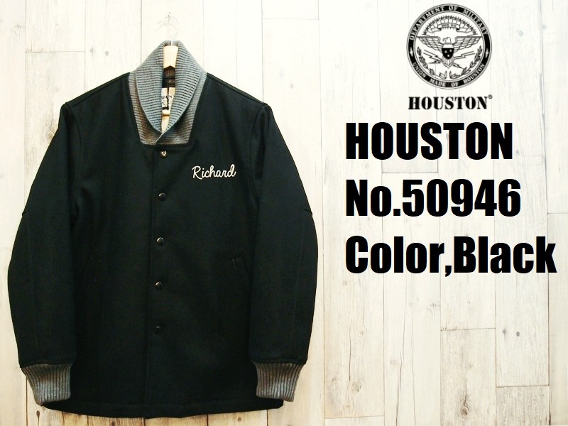ARTS & SCIENCE テーラードジャケット ブラック HOUSTON（ヒューストン） 'Richard'ファラオジャケット HOUSTON EASY