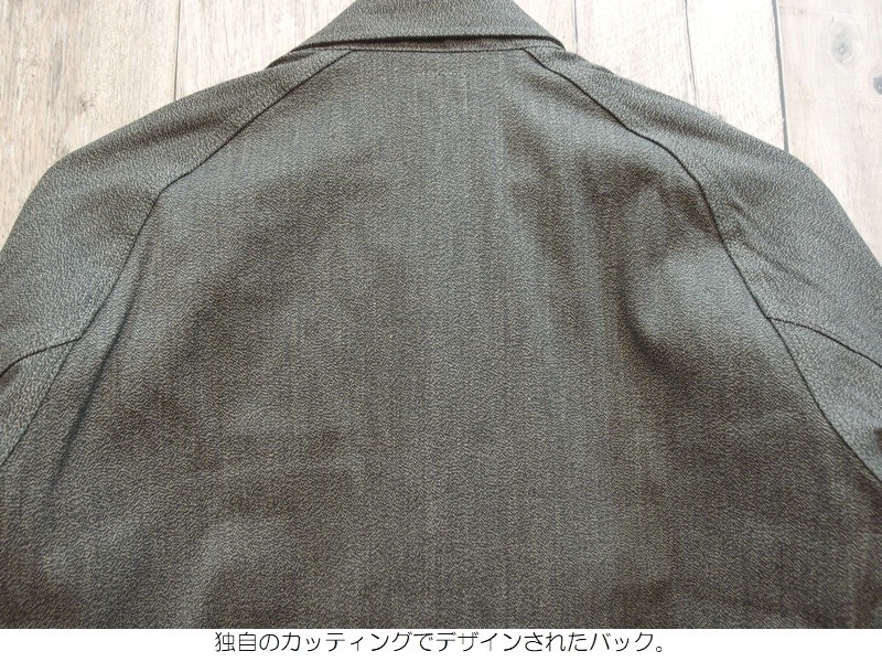 DELUXEWARE（デラックスウエア） 40'Sブラックシャンブレーシャツ