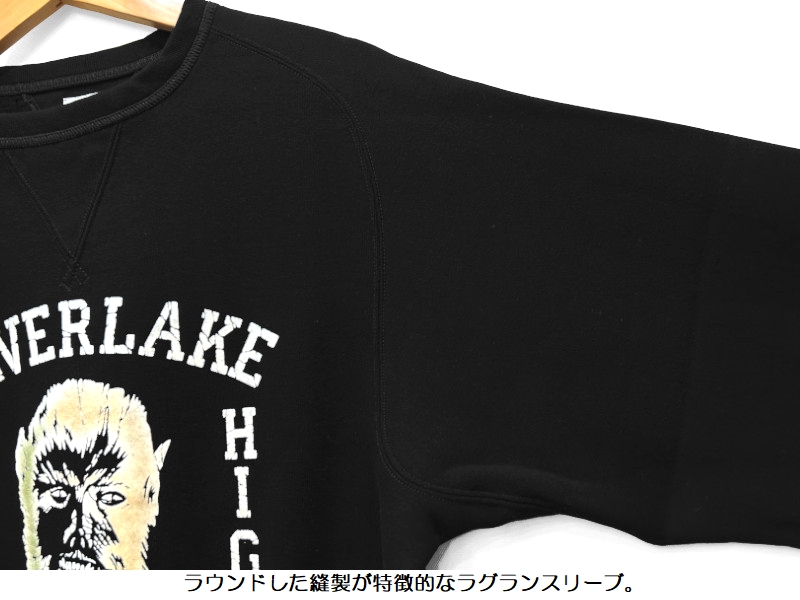 JELADO（ジェラード） 'SILVERLAKE WOLFMANS'クルーネックスウェット