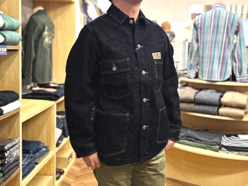 ステュディオ・ダ・ルチザン GL3デニムカバーオール STUDIO D'ARTISAN