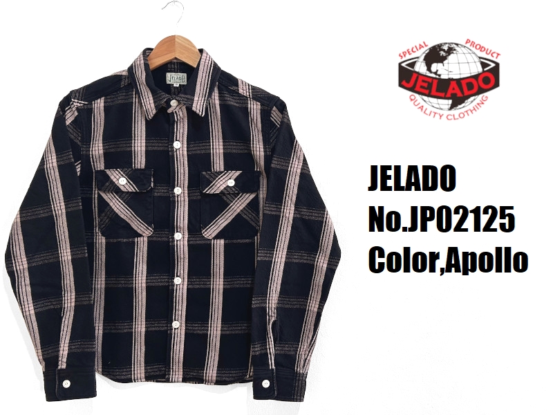 JELADO（ジェラード） 'Union Worker'チェックネルシャツ JELADO EASY