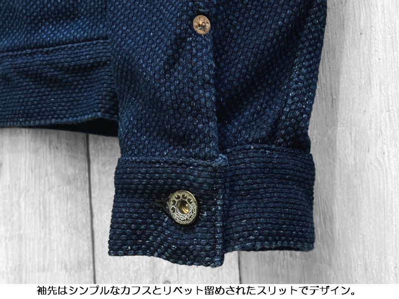 桃太郎ジーンズ インディゴ刺子2ndタイプジャケット MOMOTARO JEANS