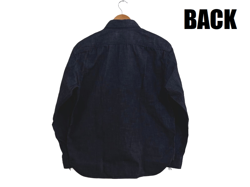 桃太郎ジーンズ（MOMOTARO JEANS） 8ozセルビッチデニムシャツ
