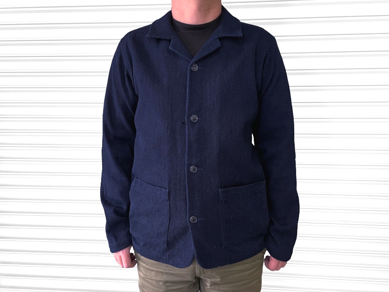桃太郎ジーンズ（MOMOTARO JEANS） インディゴ刺子シャツジャケット