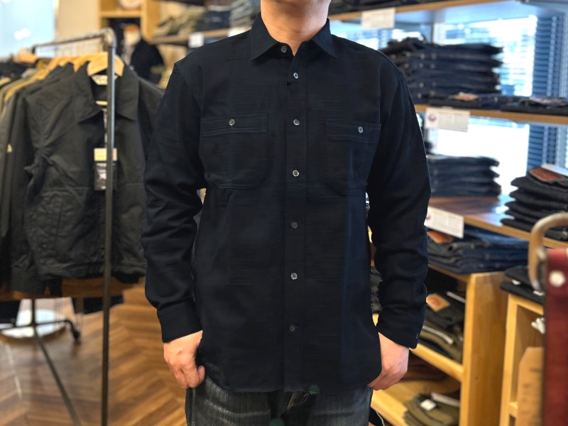 桃太郎ジーンズ（MOMOTARO JEANS） インディゴパッチワークパターン