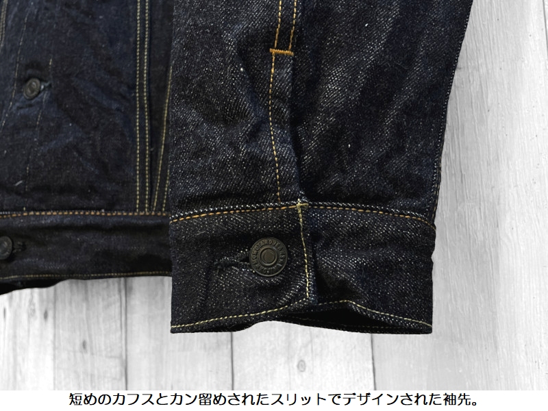 桃太郎ジーンズ セルビッジ デニム ボアジャケット ボア付きデニムジャケット 23AW 15.7oz SELVEDGE DENIM / GIZA MOLESKIN BOA JACKET | デニム研究