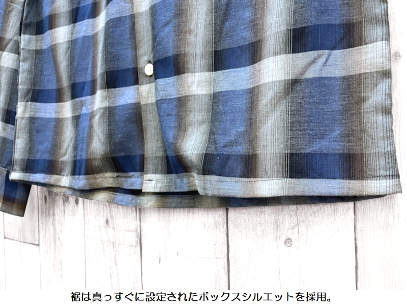 JELADO ジェラード 'Westcoast'オンブレチェックシャツ EASY