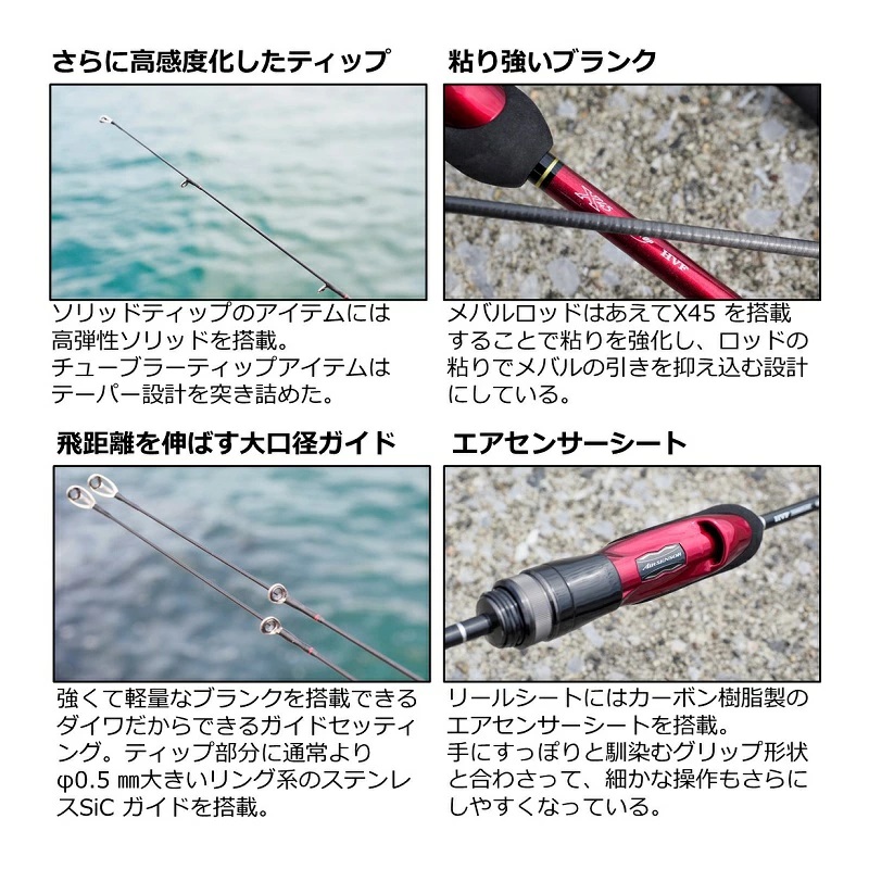 【新品・未使用】Daiwa 21 月下美人MX 74UL-S DAIWA（ダイワ） 21 月下美人MX 74UL-S・N 釣り具 アジングロッド