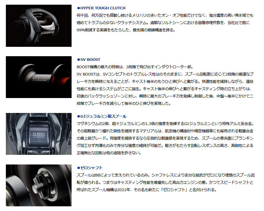 DAIWA（釣り） ダイワ 21スティーズ リミテッド SV TW 1000S-XH