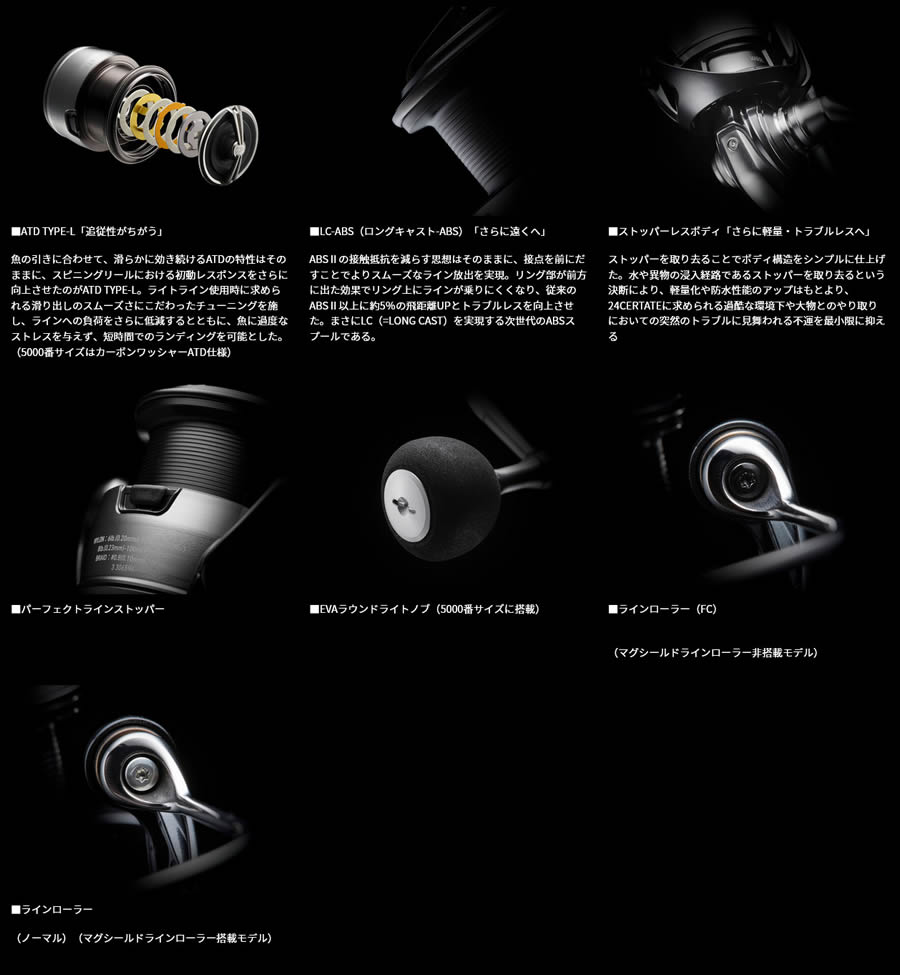 DAIWA（ダイワ） 24セルテート CERTATE LT4000-CXH 釣り具 スピニング