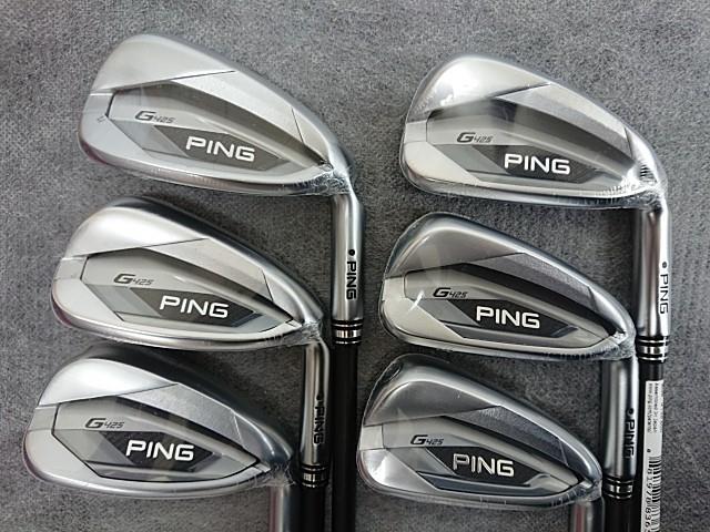 日本仕様 PING ピン G425 黒ドット #5-PW 6本 アイアンセット 純正