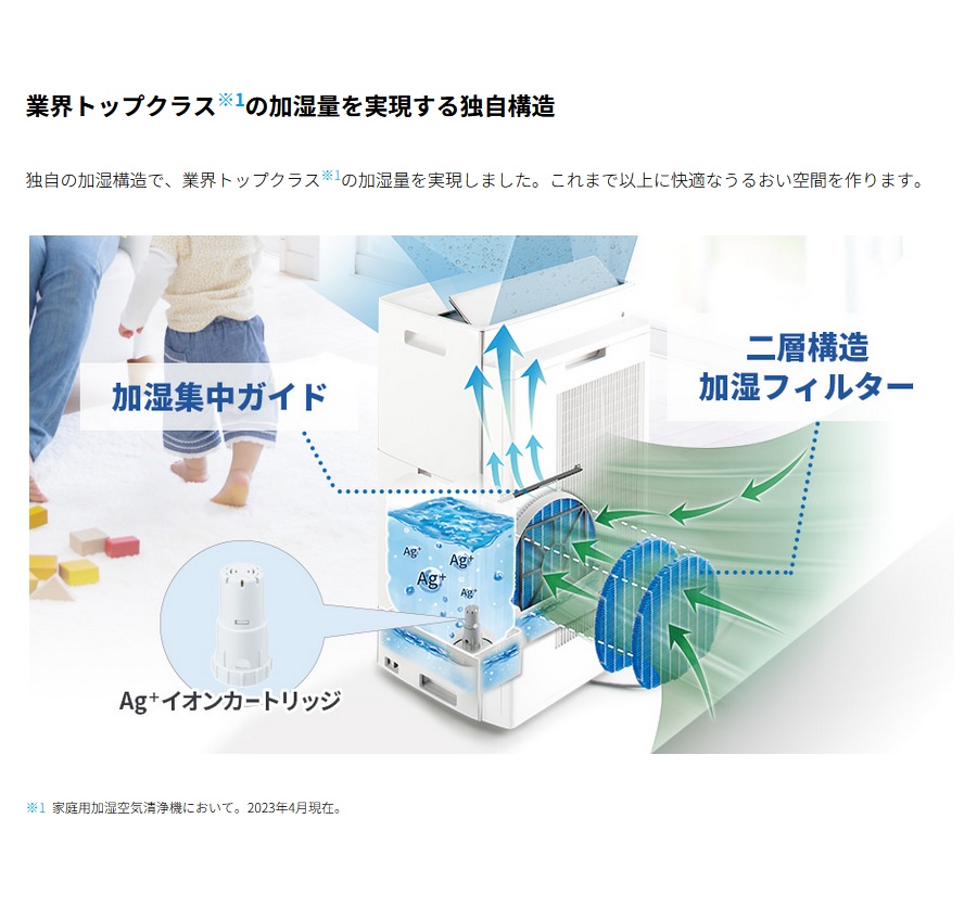 SHARP（シャープ） 加湿空気清浄機 KI-RX75 プラズマクラスターNEXT