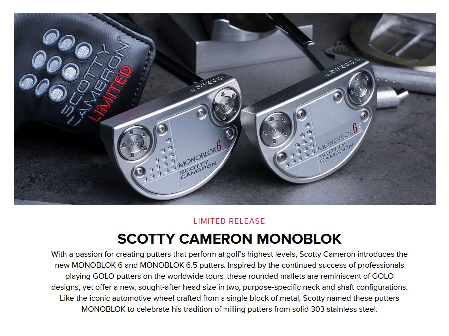 SCOTTY CAMERON 日本仕様 スコッティキャメロン 限定 2022 MONOBLOK 6