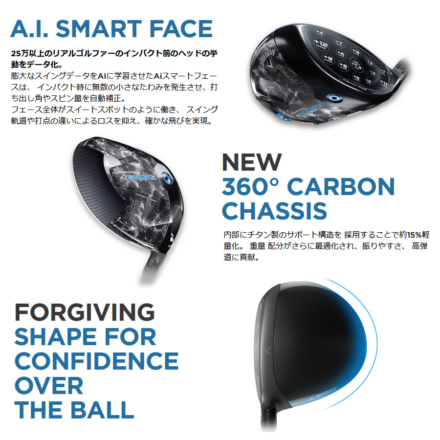 Callaway（キャロウェイ） 日本仕様 セレクトストア限定 2024 PARADYM