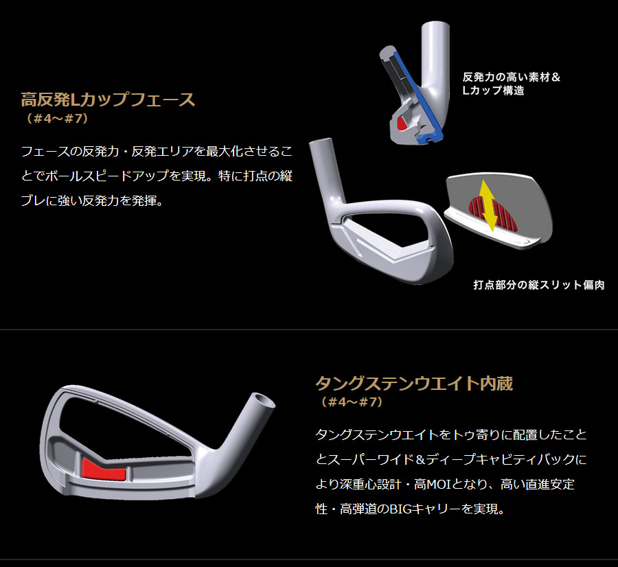 HONMA GOLF（本間ゴルフ） 日本仕様 ホンマ ツアーワールド GS