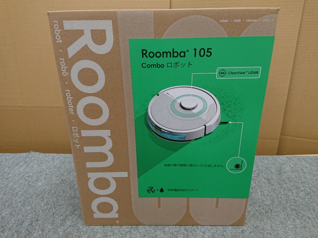 ルンバ 未使用品 アイロボット iRobot ルンバ105 コンボ 掃除機&床拭き