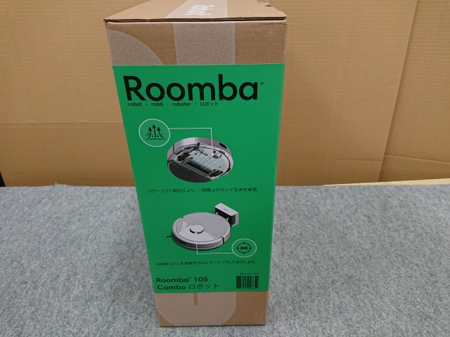 ルンバ 未使用品 アイロボット iRobot ルンバ105 コンボ 掃除機&床拭き