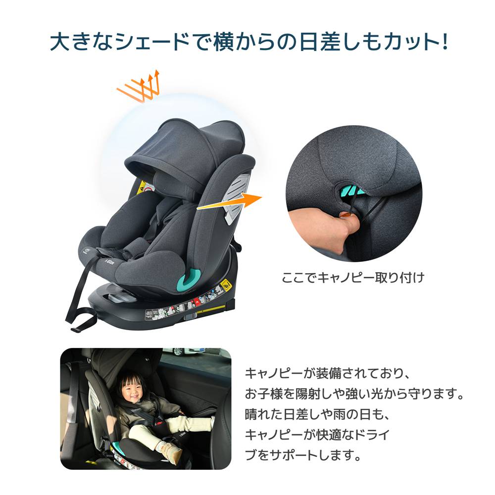即納】【1年品質保証】【サーポットレッグ】チャイルドシート ISOFIX 0