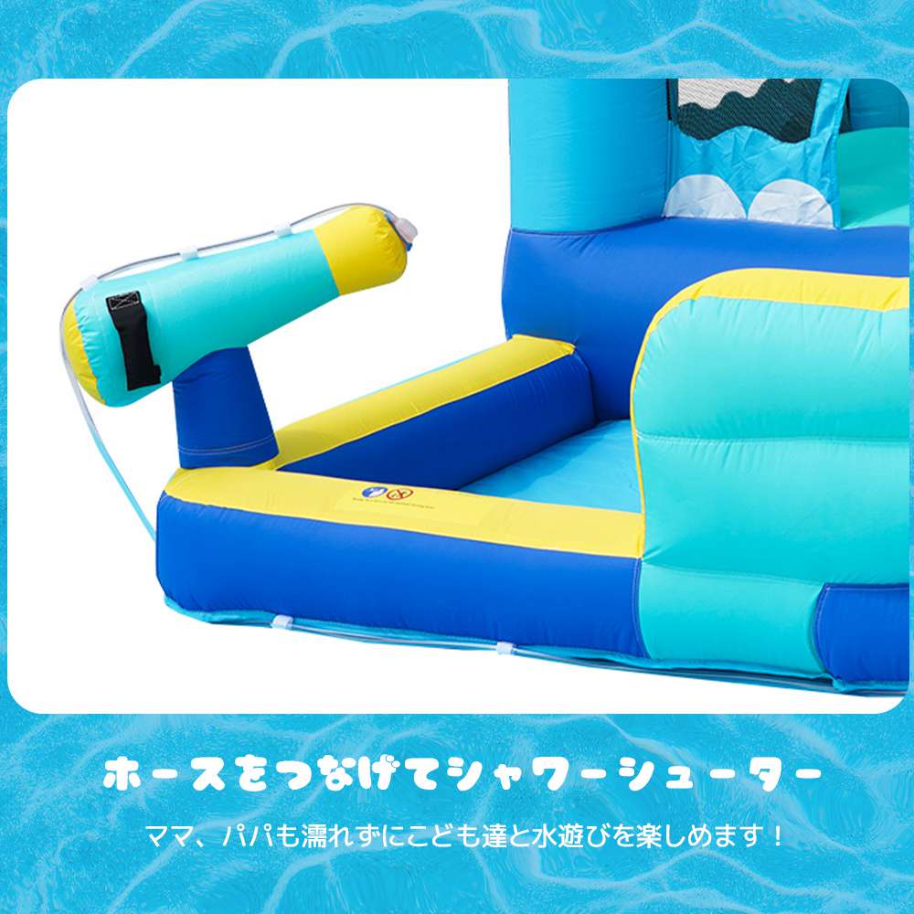 即納】【1年保証】大型 プール エアー トランポリン 大型遊具 大型