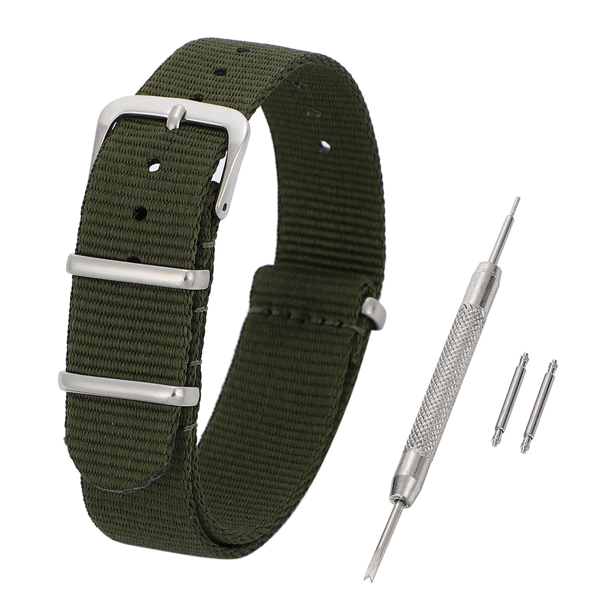 時計ベルト ナイロン NATO 交換 12mm 14mm 16mm 18mm 20mm 22mm 24mm