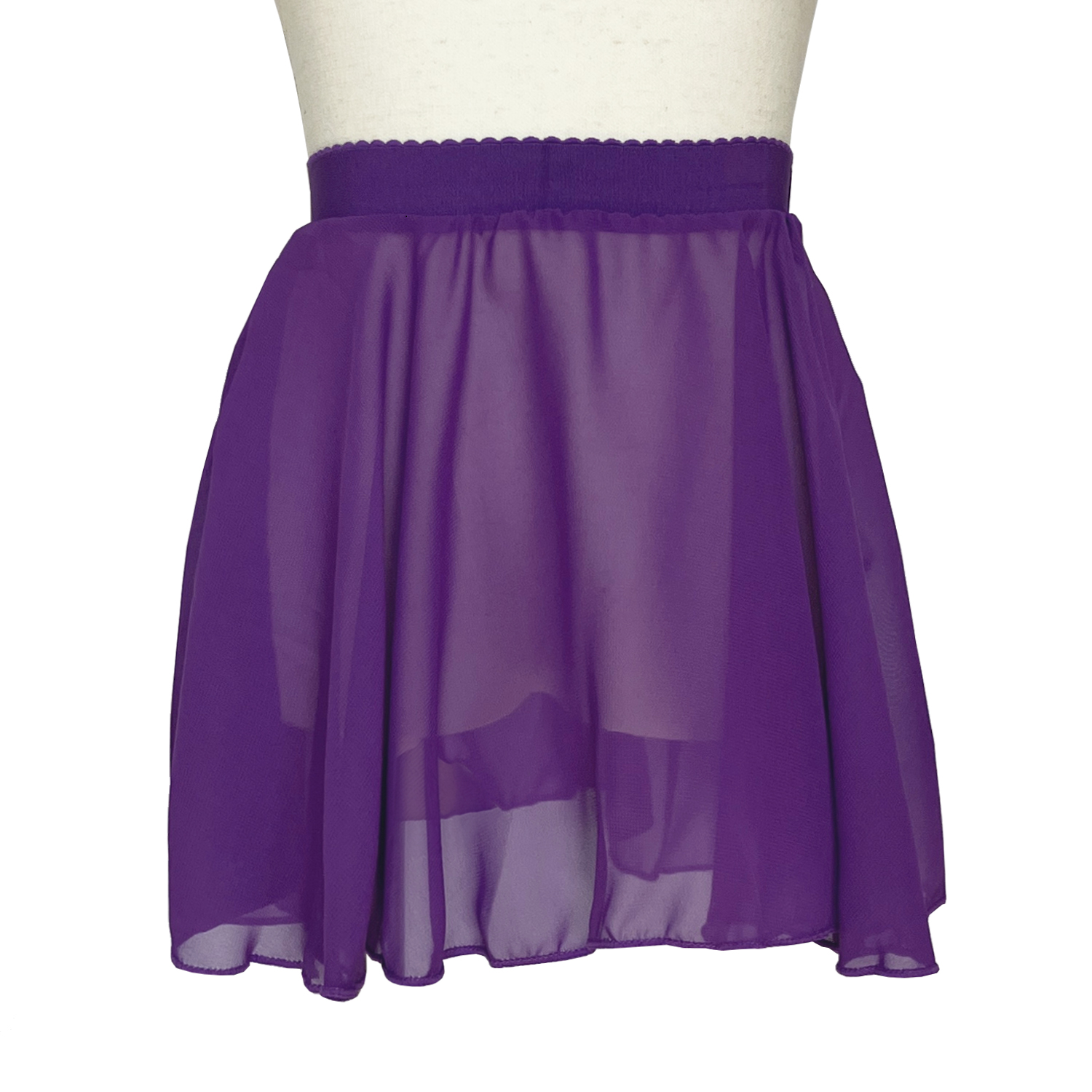 チャコット　バレエ　プルオンスカート グラデーション 紫　Sサイズ チャコット バレエ プルオンスカート グラデーション 紫 Sサイズ