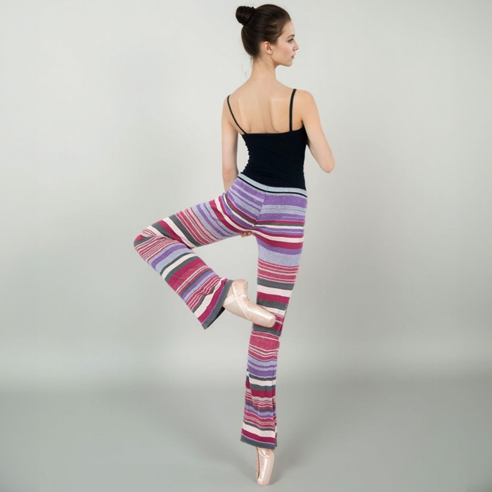 サンシャ KC0101 バレエニットロングパンツ ジュニア&大人用 : イー