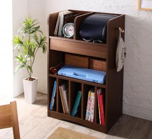 子供用収納 リビングカラ?ワイドランドセルラック Estudy エスタディ