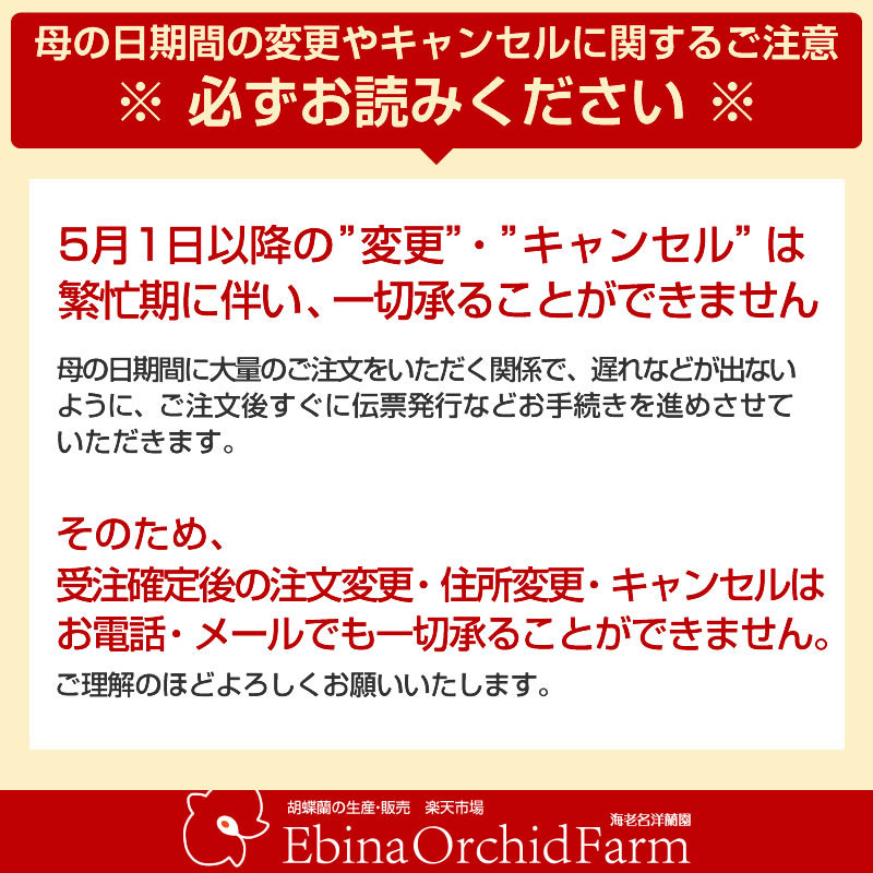 キャンセルについて