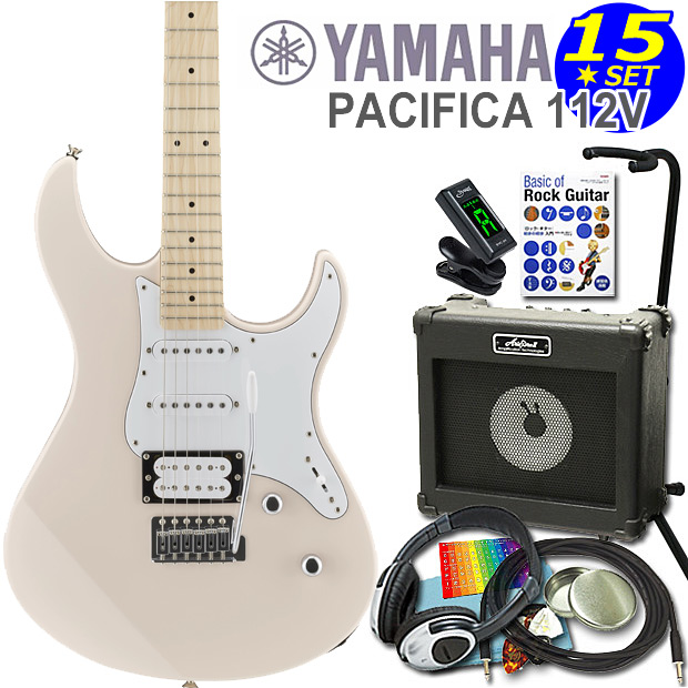 YAMAHA PACIFICA112VM SOP ヤマハ パシフィカ エレキギター 初心者セット15点セット : 112vm13-sop :  EbiSound ギターとウクレレのセット専門店 - 通販 - Yahoo!ショッピング