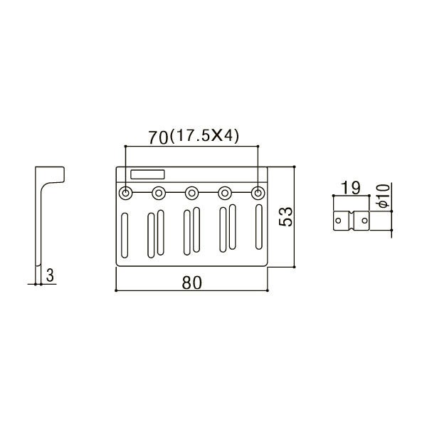 GOTOH ゴトー ベース ブリッジ 201B-4 CK(コスモブラック) 4弦用
