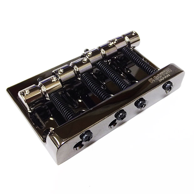 GOTOH ゴトー ベース ブリッジ 201B-4 CK(コスモブラック) 4弦用
