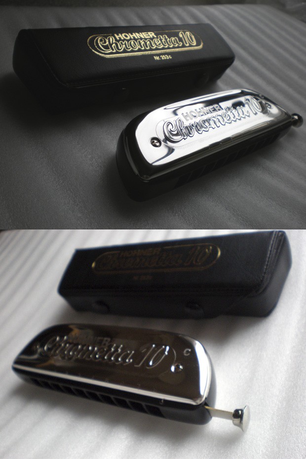 Hohner Chrometta 10 Nr. 253c ハーモニカ本体 HOHNER ホーナー Chrometta 10 253/40 クロマチックハーモニカ