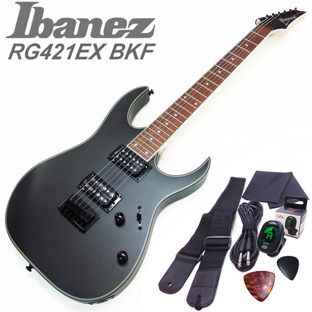 Ibanez アイバニーズ RG421EX BKF エレキギター アクセサリーセット : 421ex-bkf : EbiSound  ギターとウクレレのセット専門店 - 通販 - Yahoo!ショッピング